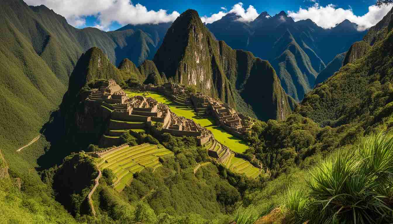 Machu Picchu location Machu Picchu location