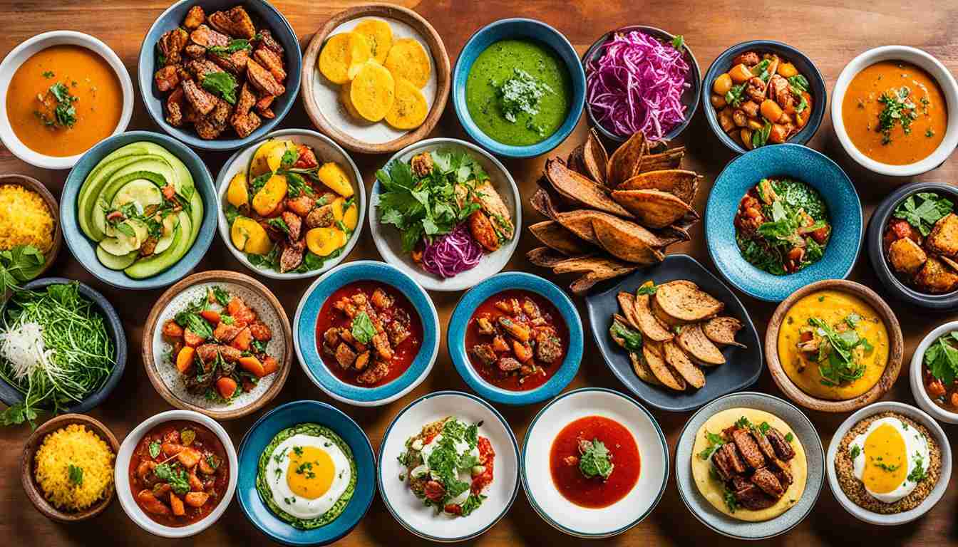 Peruvian dishes Peruvian dishes